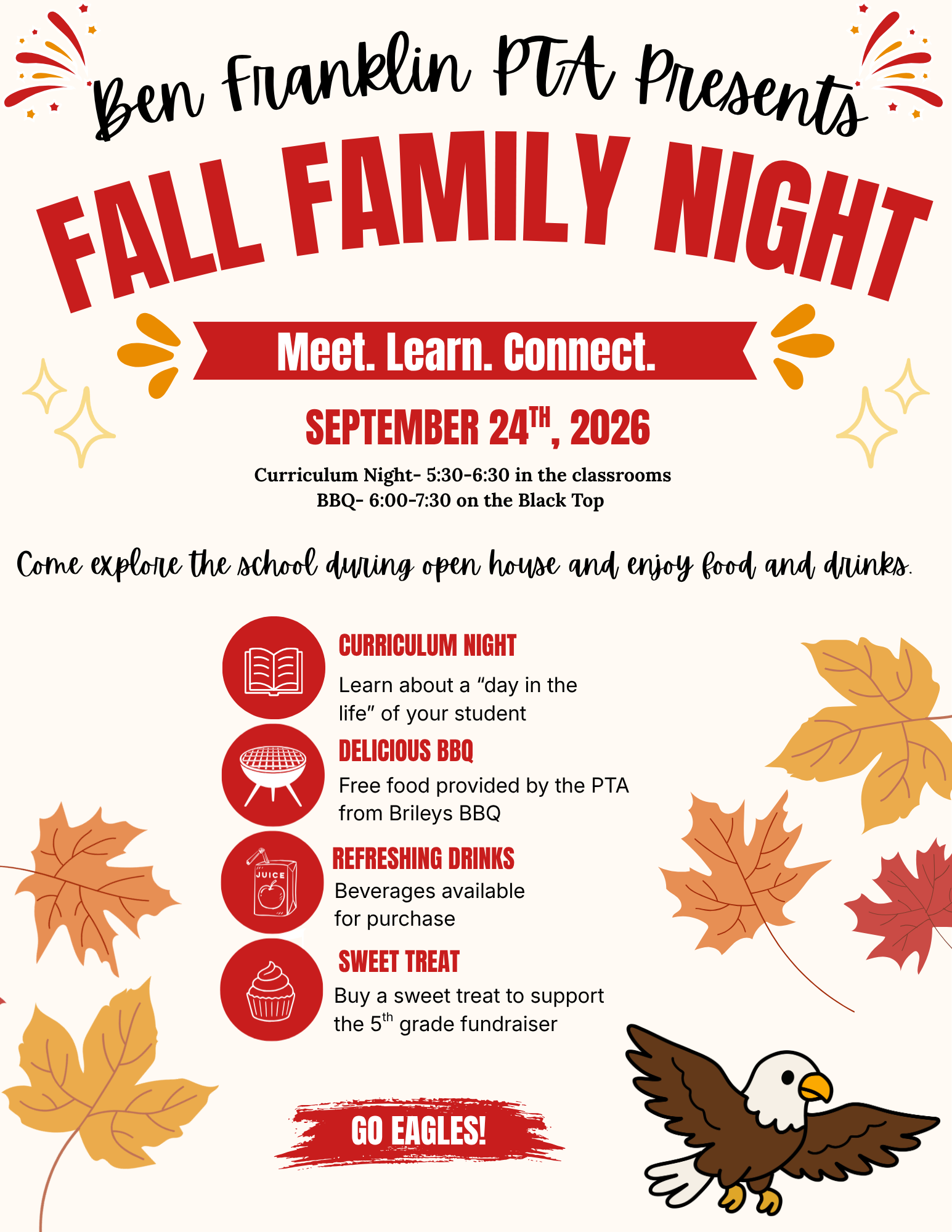 Fall Family Night flyer