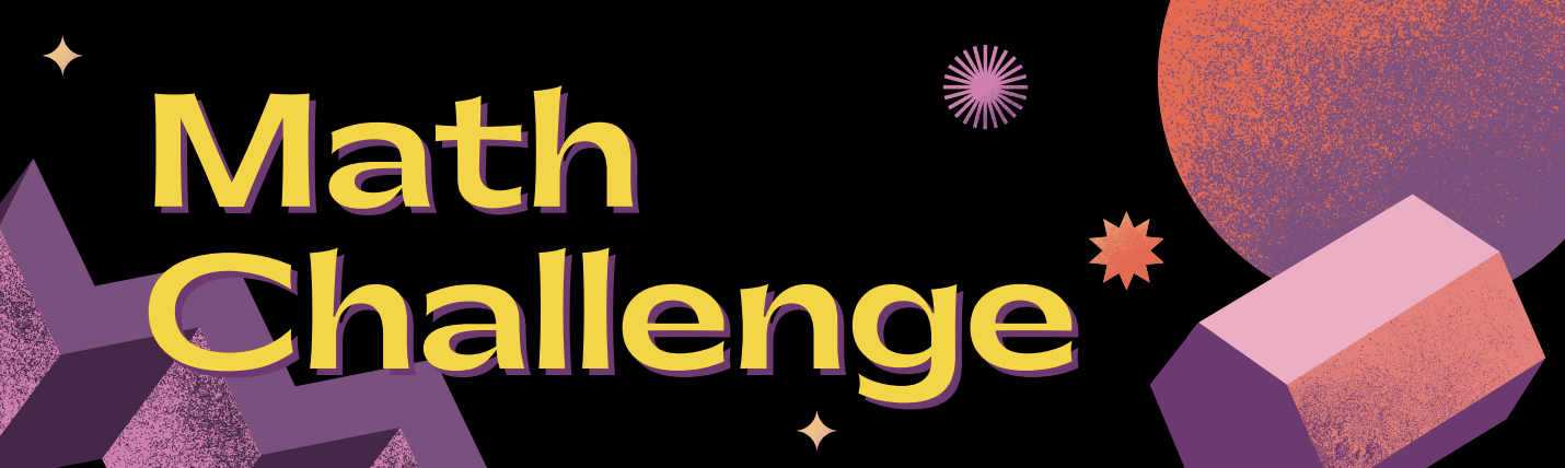 Math Challenge banner