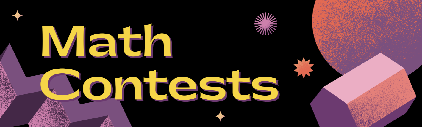 Math Contests banner