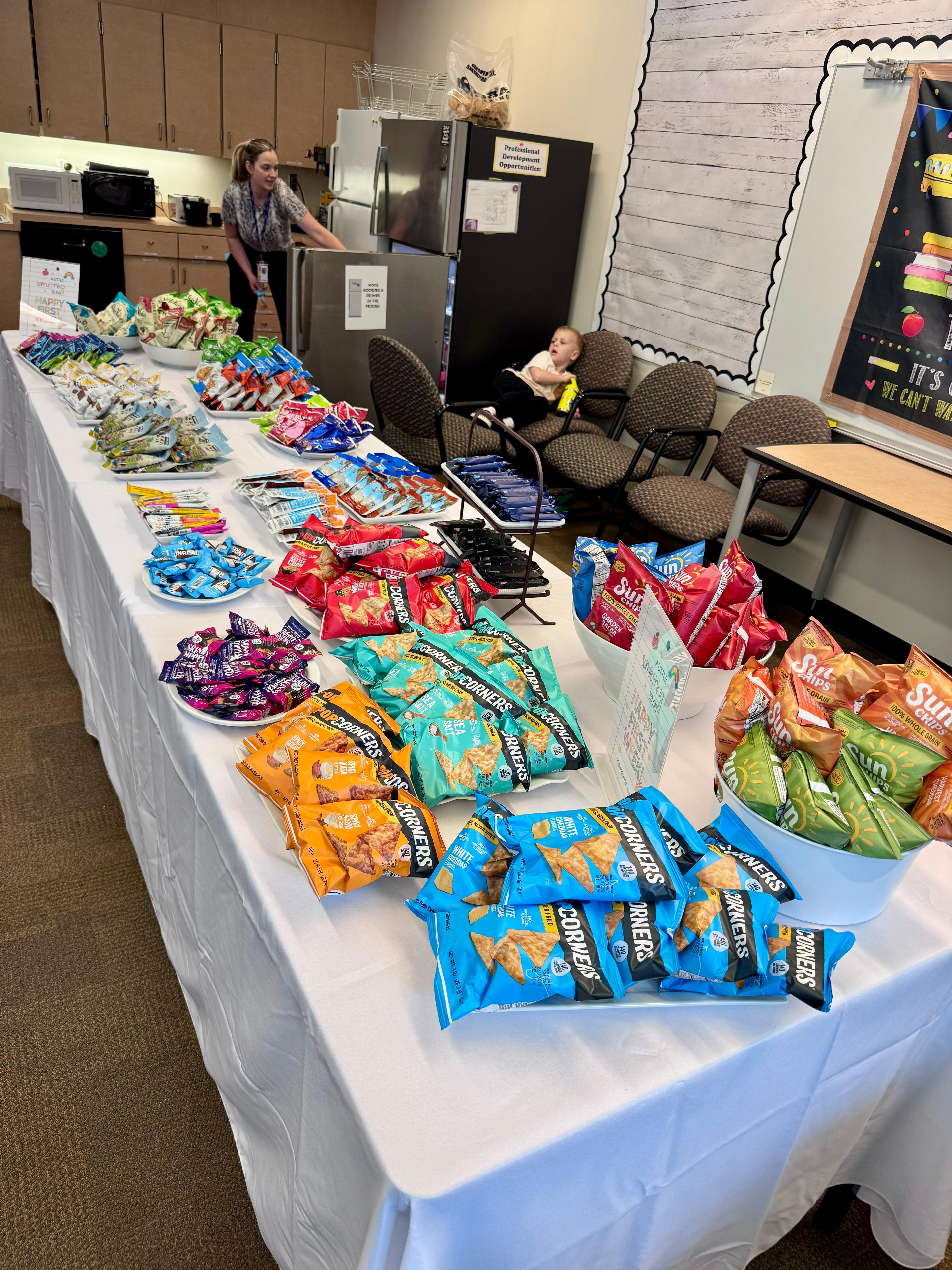 Welcome Back Teachers and Staff celebration